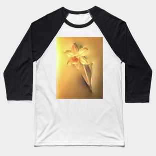 Yellow Daffodil Baseball T-Shirt
